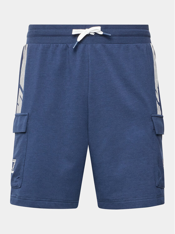EA7 Emporio Armani EA7 Emporio Armani Sportiniai šortai 3RPS55 PJLIZ 1554 Tamsiai mėlyna Regular Fit