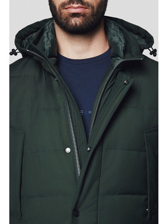 Lancerto Lancerto Kurtka zimowa Larvik KU097224000003 Zielony Regular Fit
