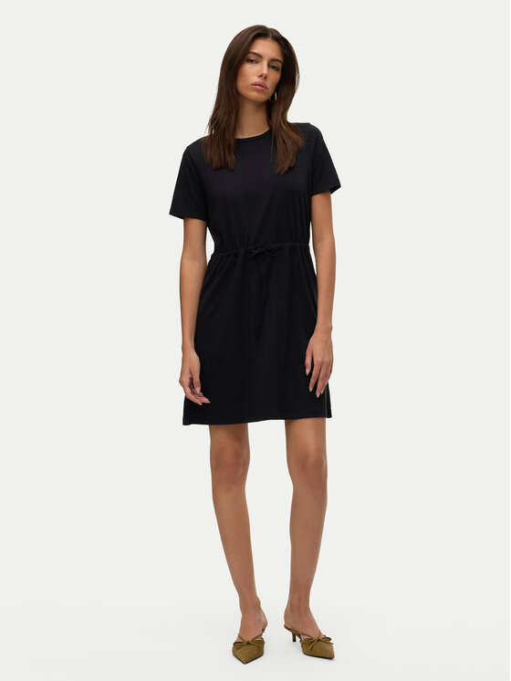 Vero Moda Vero Moda Každodenní šaty Luna 10325626 Černá Regular Fit