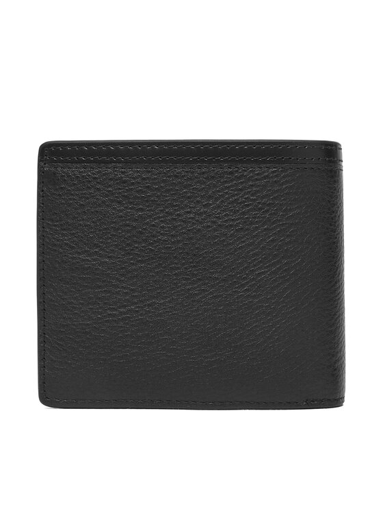 Tommy Hilfiger Tommy Hilfiger Piniginė Th Corp Cc Flap And Coin AM0AM13969 Juoda