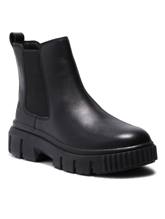 Timberland Timberland Μποτάκια με λάστιχο Greyfield Chelsea TB0A5ZCG0011 Μαύρο