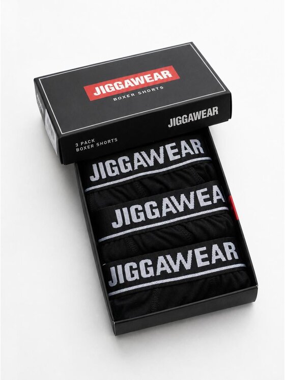 Jigga Wear Jigga Wear Bokserki 3-pack 101768 Czarny
