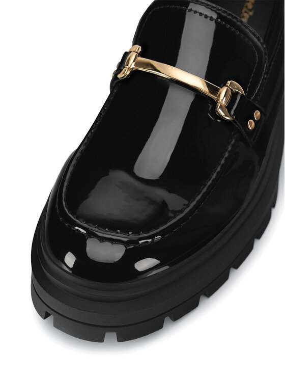 DeeZee DeeZee Loafersy 58682-9 Czarny