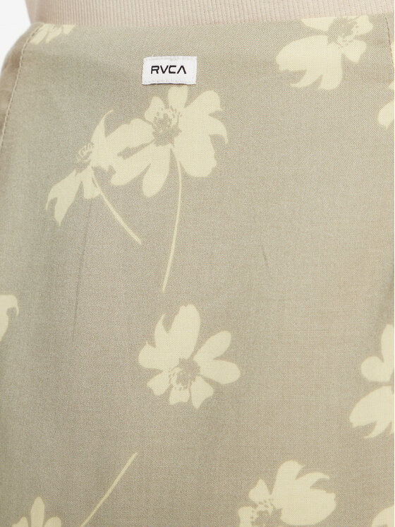 RVCA RVCA Mini sukňa Reform 23B141501 Zelená Regular Fit