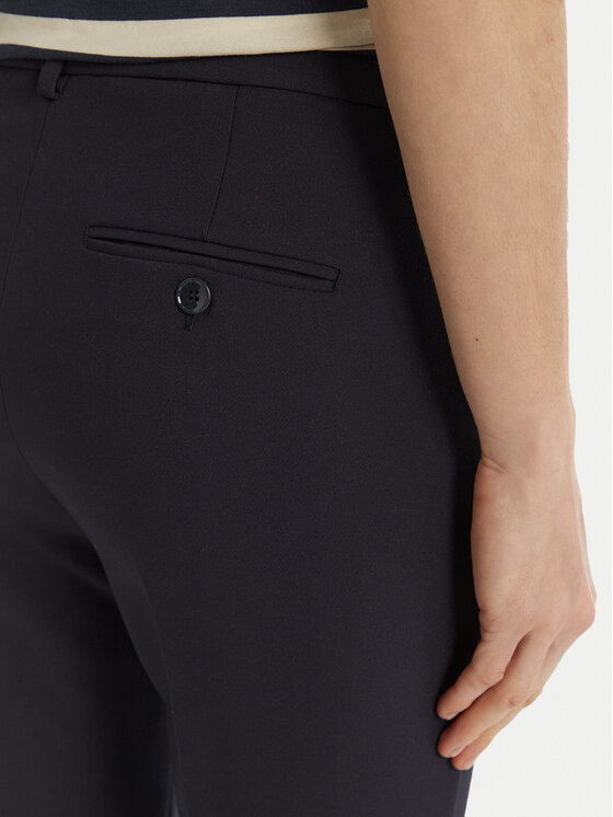 Weekend Max Mara Weekend Max Mara Pantaloni chino Rana 2515131031 Blu scuro Regular Fit