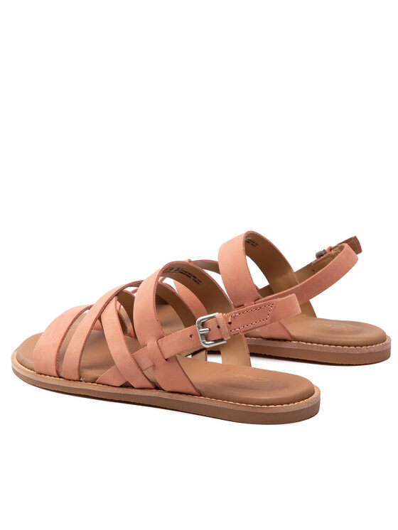 Clarks Clarks Sandały Karsea Sun 261660174 Różowy