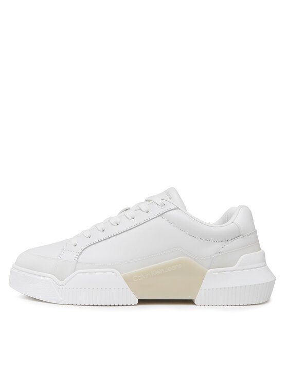 Calvin Klein Jeans Calvin Klein Jeans Сникърси Chunky Cupsole 2.0 Laceup Lth YM0YM00807 Бял