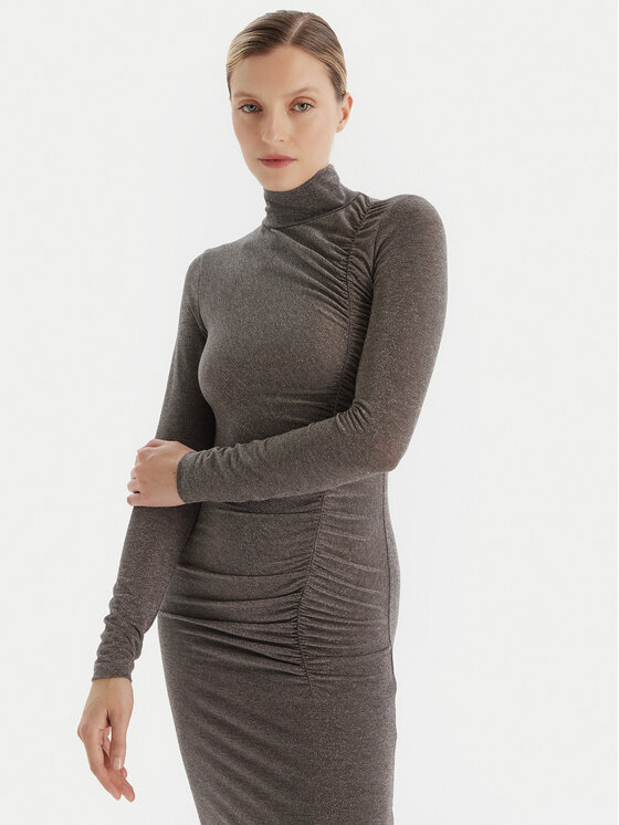 Artigli Artigli Cocktail obleka ACAB003376 Siva Slim Fit