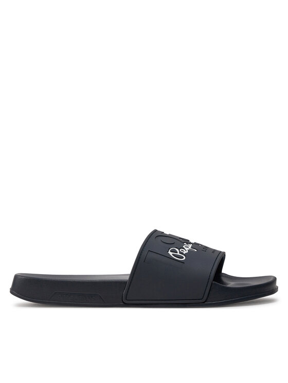 Pepe Jeans Natikači Slider Young M PMS70147 Mornarsko Modra