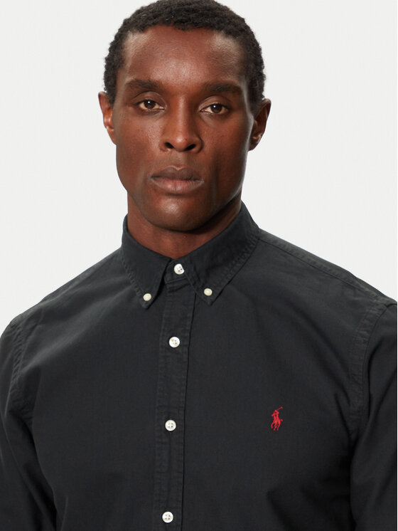 Polo Ralph Lauren Polo Ralph Lauren Сорочка Bsr 710772288 Чорний Slim Fit