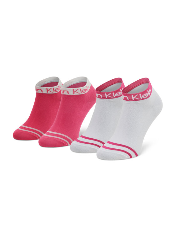 Calvin Klein Calvin Klein Set di 2 paia di calzini corti da donna 701218775 Rosa