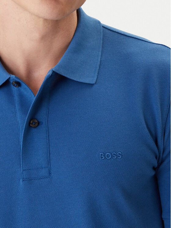 BOSS BOSS Tricou polo Pallas 50553564 Albastru Regular Fit