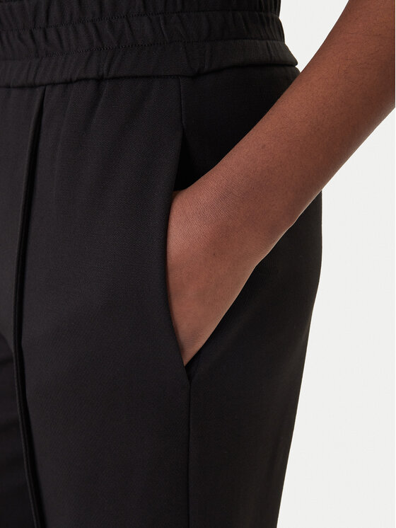 Patrizia Pepe Patrizia Pepe Hlače 8P0813/A715 Crna Wide Leg