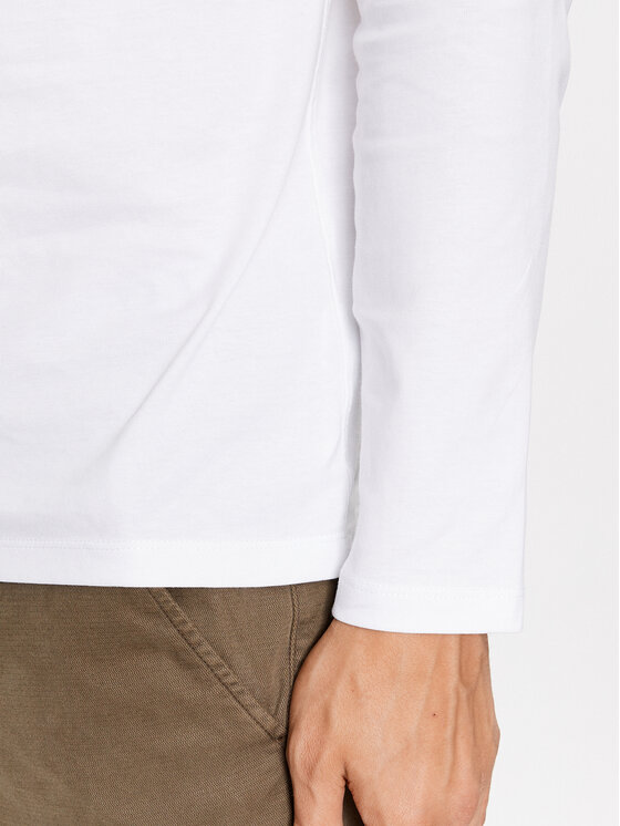 Guess Guess Majica z dolgimi rokavi M3BI14 I3Z14 Bela Slim Fit