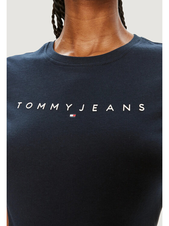 Tommy Jeans Tommy Jeans T-shirt TJW LINEAR TEE Blu Shirt Fit