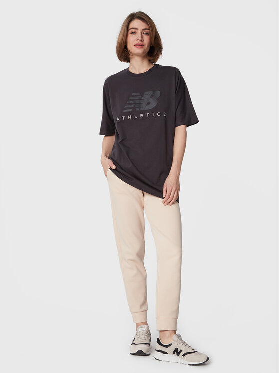 New Balance New Balance T-shirt WT23503 Crna Oversize