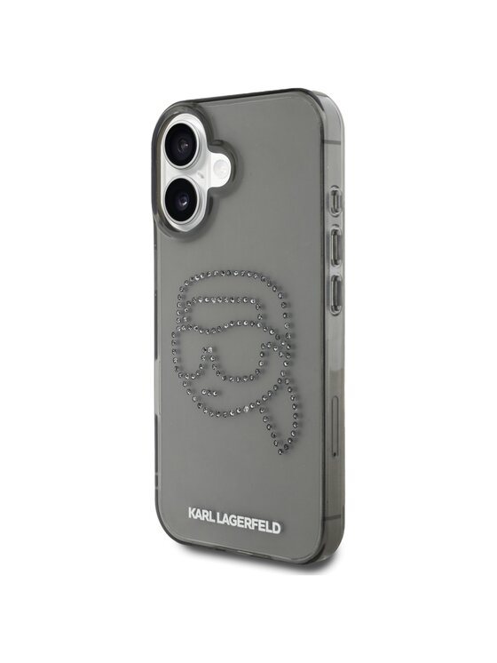 KARL LAGERFELD KARL LAGERFELD Etui na telefon iPhone 16 Czarny