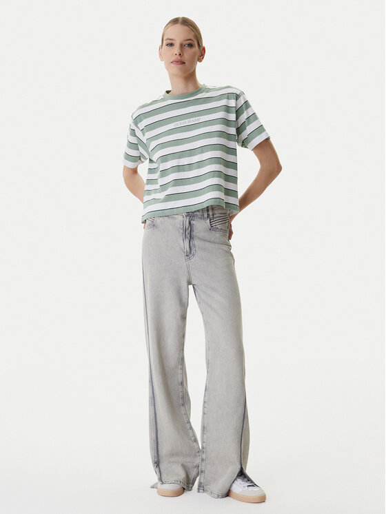Guess Jeans Guess Jeans Тишърт W6RI19 K8HM0 Цветен Regular Fit