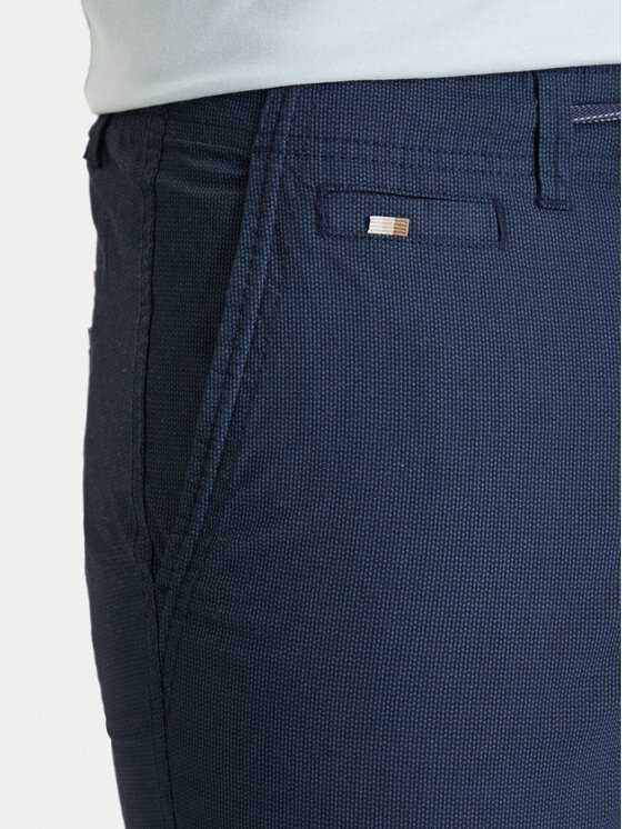 Jack & Jones Jack & Jones Chinosy Marco 12293491 Granatowy Slim Fit