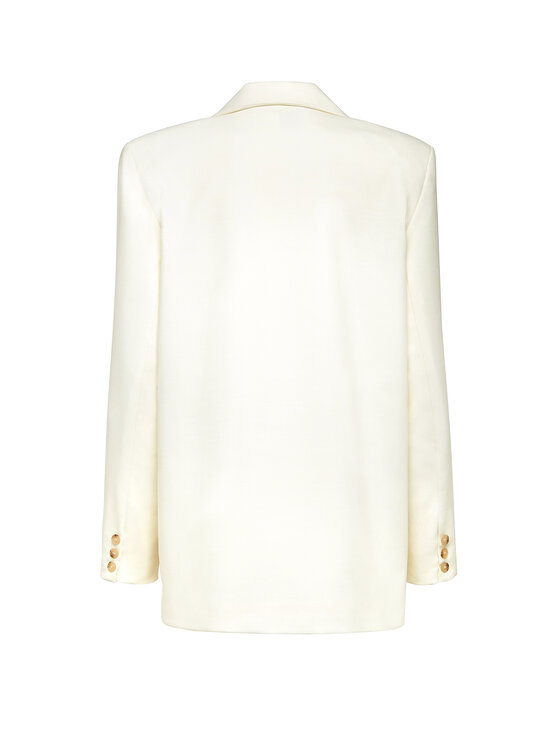 MVP Wardrobe MVP Wardrobe Švarkas MVPE3GI021.0TE0138 Écru Regular Fit