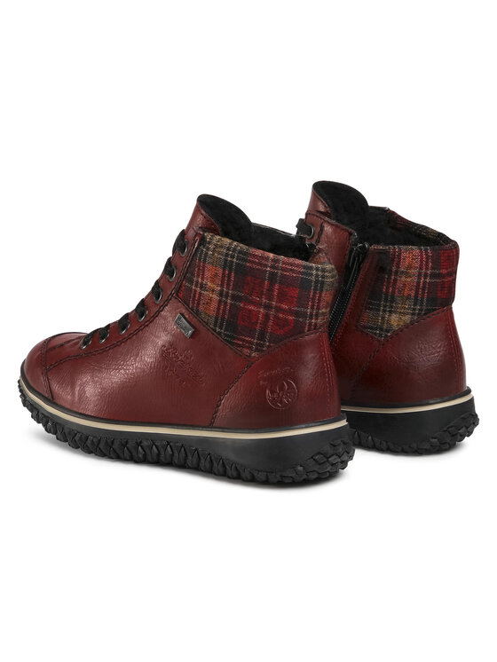 Rieker Rieker Īsie zābaki Z4243-36 Bordo