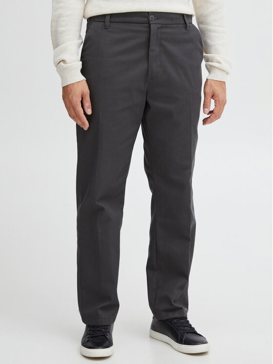 Solid Solid Παντελόνι υφασμάτινο 21107039 Γκρι Relaxed Fit