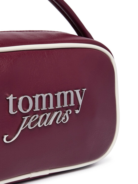Tommy Jeans Tommy Jeans Geantă Tjw Bold Script Camera Bag AW0AW19053 Vișiniu