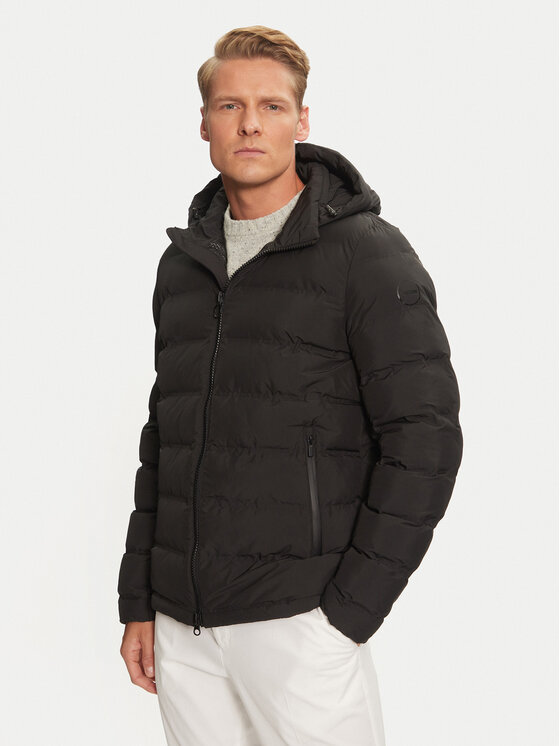 Geox Geox Зимно яке Spherica M4629C T3128 F9000 Черен Regular Fit