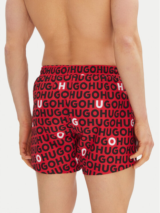 HUGO HUGO Шорти для плавання Tortuga 50535412 Червоний Regular Fit