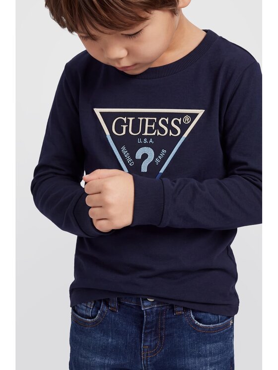 Guess Kids Guess Kids T-Shirt 185389 Niebieski Classic Fit