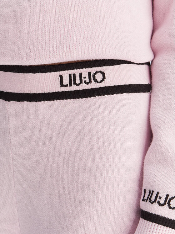 Liu Jo Sport Liu Jo Sport Megztos kelnės TF5252 MS59L Rožinė Relaxed Fit