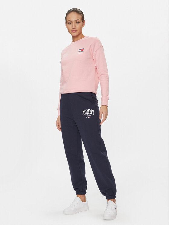 Tommy Jeans Tommy Jeans Jogginghose DW0DW16379 Dunkelblau Relaxed Fit