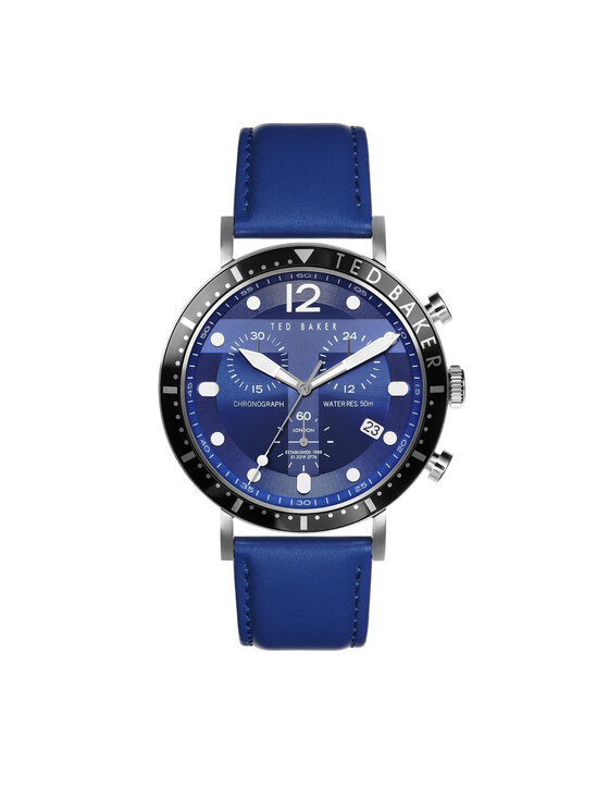 Ted Baker Hodinky Mornig Chrono BKPMRS206 Tmavomodrá