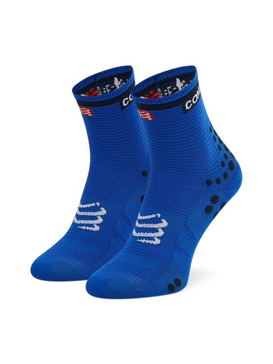Compressport Ilgos Unisex Kojinės Pro Racing Socks V3.0 Run High PRSV3-RH-512 Mėlyna