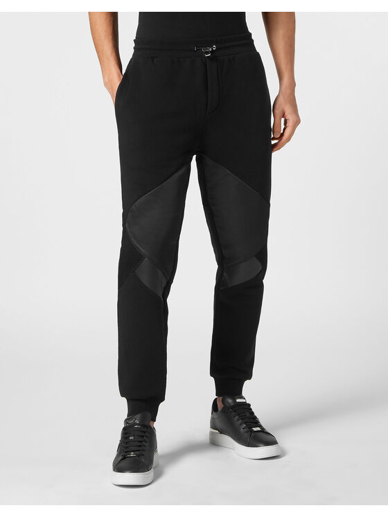 PHILIPP PLEIN PHILIPP PLEIN Spodnie dresowe 9659 Czarny Jogger Fit