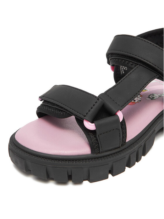 Powerpuff Girls Powerpuff Girls Sandales CS-SS25-339WBPPG Melns