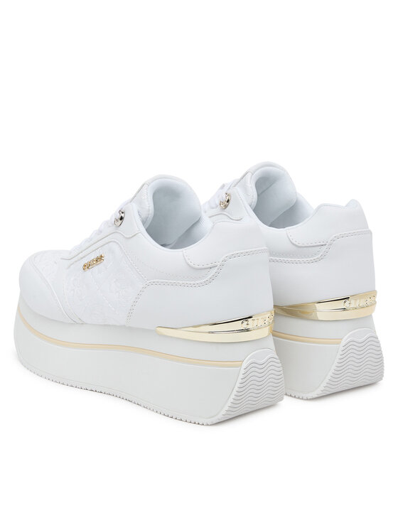 Guess Guess Sneakersy FLTCM9 FAL12 Biały