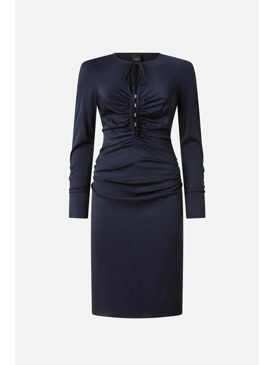 PINKO PINKO Sukienka wieczorowa Acqua E Sale Granatowy Slim Fit