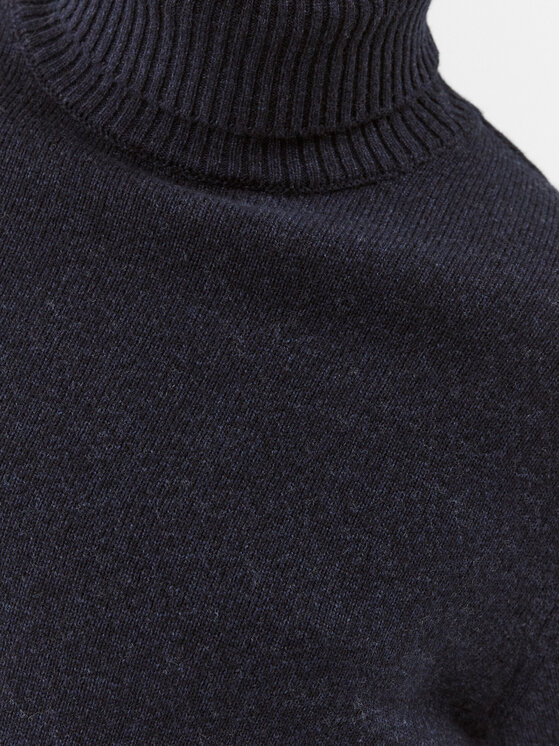 United Colors Of Benetton United Colors Of Benetton Rollkragenpullover 1235U2522 Dunkelblau Regular Fit