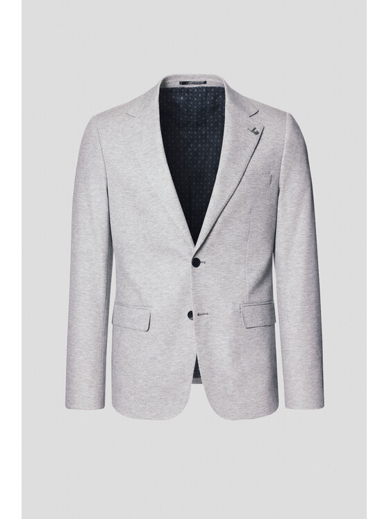 Lancerto Lancerto Marynarka Terralba MA131125000009 Szary Slim Fit