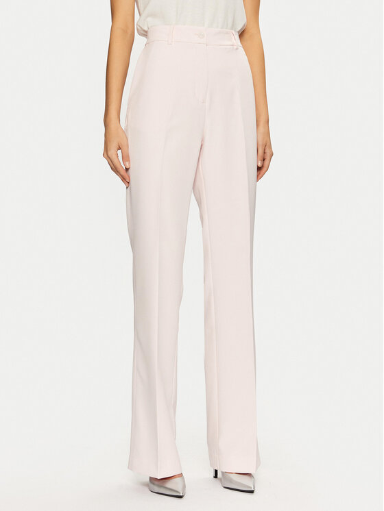 Guess Pantaloni din material W4YB30 WFWX2 Roz Regular Fit
