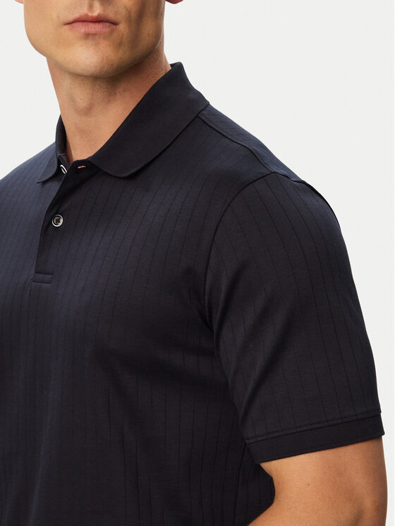 Bugatti Bugatti Poloshirt 8150-15105E Dunkelblau Regular Fit