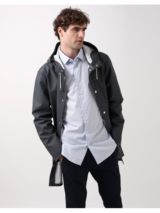 VANNSKJOLD VANNSKJOLD Kurtka przeciwdeszczowa ELEGANCE Szary Classic Fit
