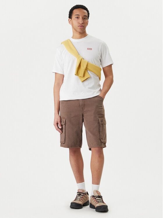 Hunter Hunter T-Shirt Essentials HARM0085252 Bílá Regular Fit