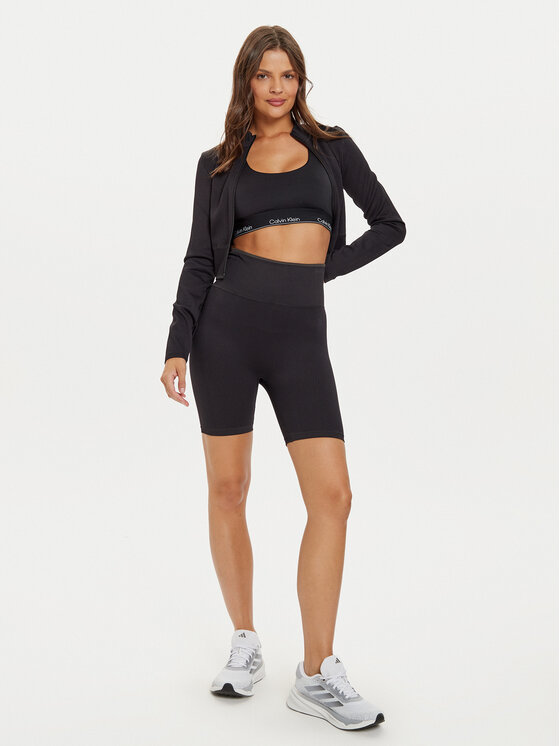 Calvin Klein Performance Calvin Klein Performance Sportovní kraťasy 00GWS4L735 Černá Slim Fit