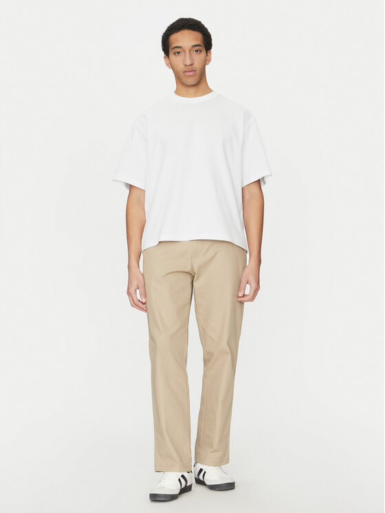 Jack & Jones Jack & Jones T-Shirt Manchester 12275656 Biały Cropped Fit
