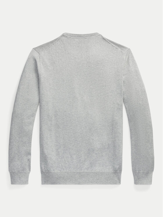 Polo Ralph Lauren Polo Ralph Lauren Пуловер 710684957003 Сив Slim Fit