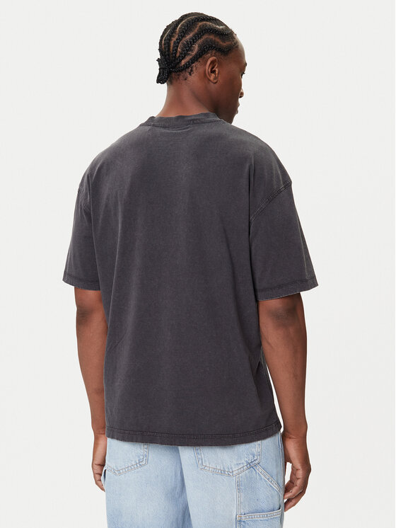 HUGO HUGO Majica Nebute 50542638 Črna Loose Fit