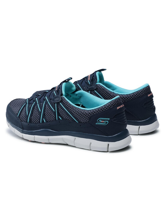 Skechers Skechers Sneakersy My Business 104061/NVBL Granatowy