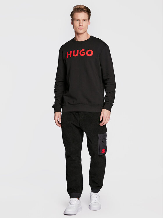 HUGO Hugo Felpa Dem 50477328 Nero Regular Fit